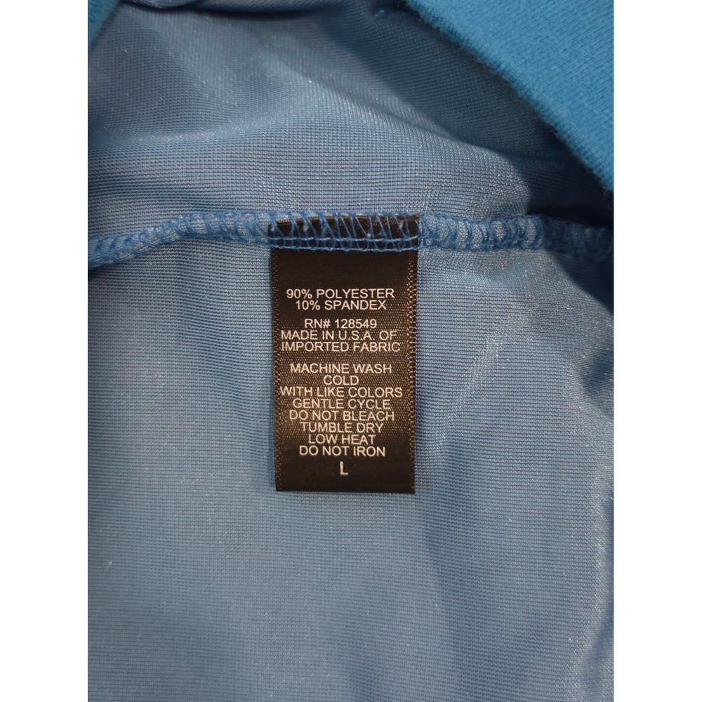 Aviator Nation Classic Velvet 5-Stripe Hoodie Women Large Vintage Blue Zip Up - Picture 5 of 7